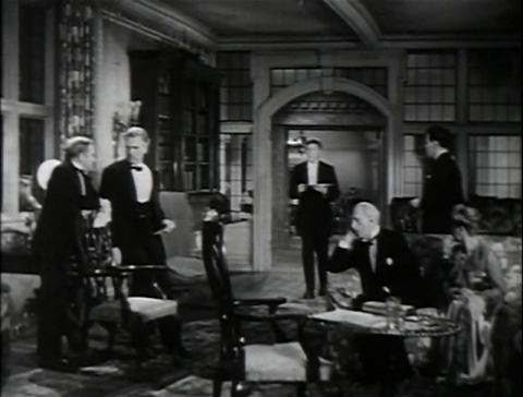 Barry Fitzgerald, Walter Huston, Richard Haydn, C Aubrey Smith, Louis Hayward and Judith Anderson in And Then There Were None (1945)