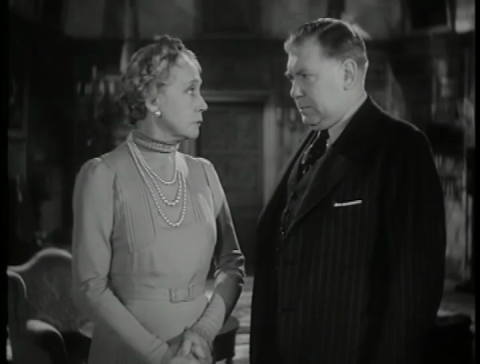 Helen Haye and George Merritt in The Case of the Frightened Lady (1940)